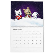 KiniArt Happy Dogs-agenda Kalender (Feb 2027)