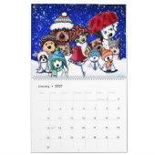 KiniArt Happy Dogs-agenda Kalender (Jan 2027)
