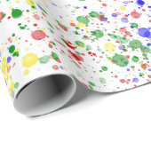 KiniArt Happy Paint geplateerd Cadeaupapier (Rol Hoek)