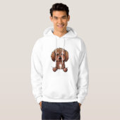 KiniArt Havanese Chocolade Hoodie (Voorkant volledig)