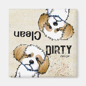 KiniArt Havanese Dishwasher magnet (Voorkant)