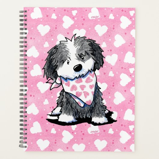 KiniArt Havanese Hearts Planner (Voorkant)