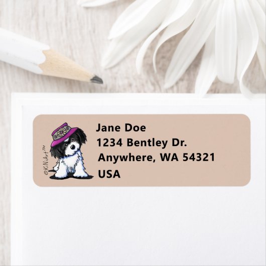 KiniArt Havanese in Pet Etiket (Insitu)