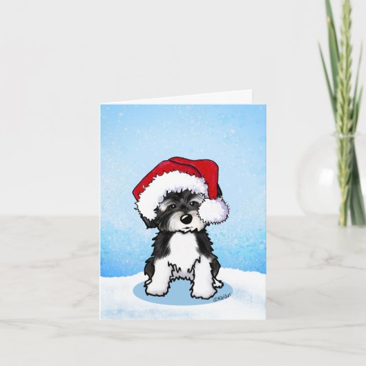 KiniArt Havanese Kerst Kaart (Voorkant)