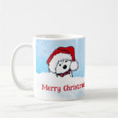 KiniArt Havanese Kerstmis Koffiemok (Links)