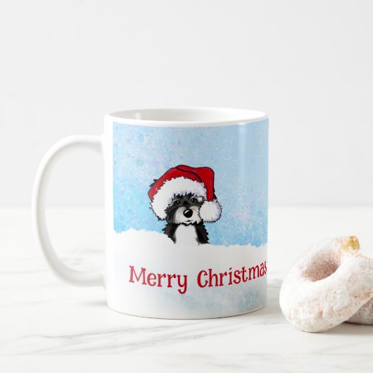 KiniArt Havanese Kerstmis Koffiemok (Met donut)