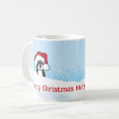 KiniArt Havanese Kerstmis Koffiemok (Voorkant links)