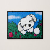 KiniArt Havanese Legpuzzel (Horizontaal)