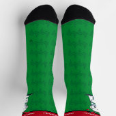 KiniArt Havanese Rendier Kerstmis Sokken (Top)