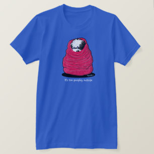 KiniArt Havanese Te Veel Mensen T-Shirt