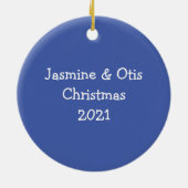 KiniArt Heartfelt Westies Ornament (Achterkant)