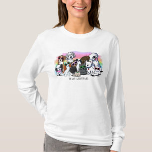 KiniArt Honden Hond Liefhebber T-Shirt