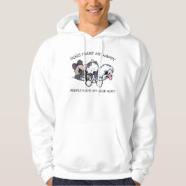 KiniArt Hondenliefhebber Hoodie