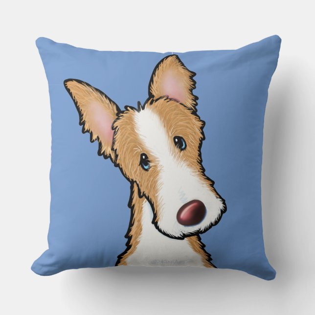 KiniArt Ibizan Hound Sierkussen (Voorkant)