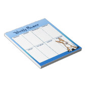 KiniArt Ibizan Weekly Planning Notitieblok (Schuin)