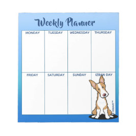 KiniArt Ibizan Weekly Planning Notitieblok