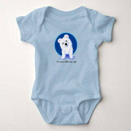 KiniArt Ijsbeer Baby Bodysuit