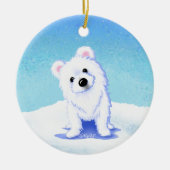 KiniArt IJsbeer Ornament (Voorkant)