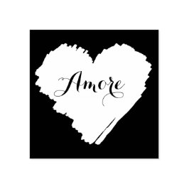 KiniArt Italy Heart Rubberstempel