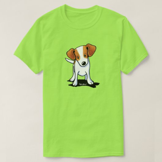 KiniArt Jack Russell Terrier T-shirt (Design voorkant)