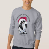 KiniArt Japans kerstshirt met kerstmis Trui (Voorkant)