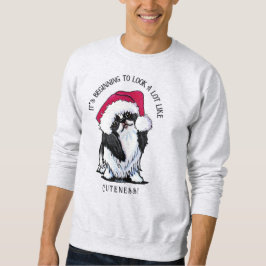 KiniArt Japans kerstshirt met kerstmis Trui