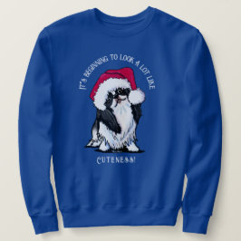 KiniArt Japans kerstshirt met kerstmis Trui