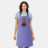 KiniArt Jazzy Moose All-Over Print Schort (Gedragen)