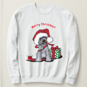 KiniArt Kerst DoodleMoji Sweatshirt