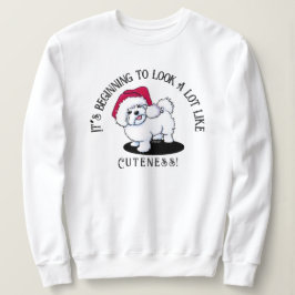 KiniArt Kerst Knuffel Sweatshirt