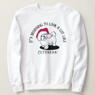 KiniArt Kerst Knuffel Sweatshirt