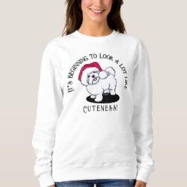 KiniArt Kerst Knuffel Sweatshirt