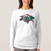 KiniArt Kerstbeer T-shirt (Voorkant)