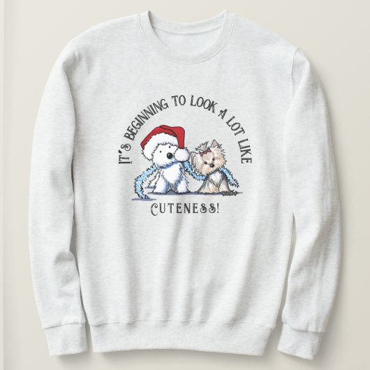 KiniArt kerstfeestjes Trui (Design voorkant)