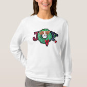 KiniArt Kerstmis Brittany T-shirt (Voorkant)