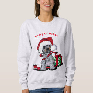 KiniArt Kerstmis DoodleMoji Sweatshirt