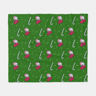 KiniArt Kerstmis Westie Terrier Fleece Deken
