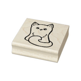 KiniArt Kitten Rubber Stamp Rubberstempel