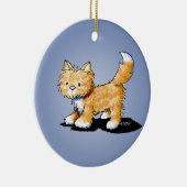 KiniArt Kitty Kat Keramisch Ornament (Rechts)