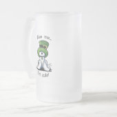 KiniArt Kus Me Westie Matglas Bierpul (Voorkant links)