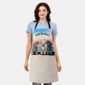 KiniArt Labrador Trio Schort (Gedragen)