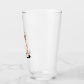 KiniArt Lachende DOODLE Glas (Links)