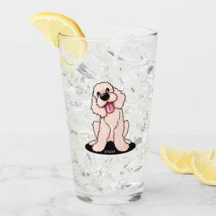 KiniArt Lachende DOODLE Glas