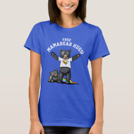 KiniArt LGBTQIA Mamabeer Hugs T-Shirt