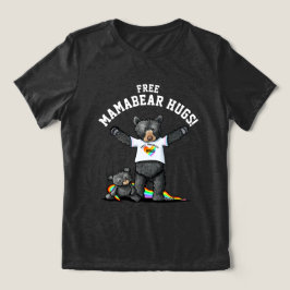 KiniArt LGBTQIA Mamabeer Hugs T-Shirt