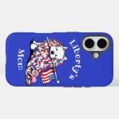 KiniArt Liberty Westie Case-Mate iPhone Case (Achterkant (horizontaal))
