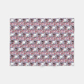 KiniArt Liberty Westie Portrait Fleece Deken (Voorkant (Horizontaal))