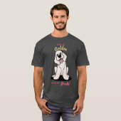 KiniArt Life is Golden DOODLE T-Shirt (Voorkant volledig)
