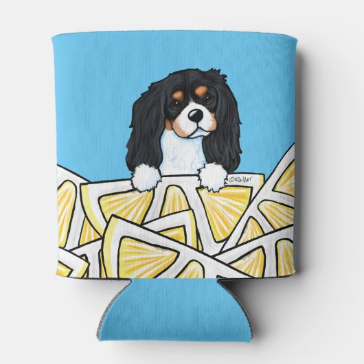 KiniArt Life Lemons Cavalier Koelbox Blikjeskoeler (Achterkant)