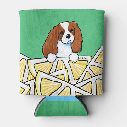 KiniArt Life Lemons Cavalier Koelbox Blikjeskoeler (Voorkant)